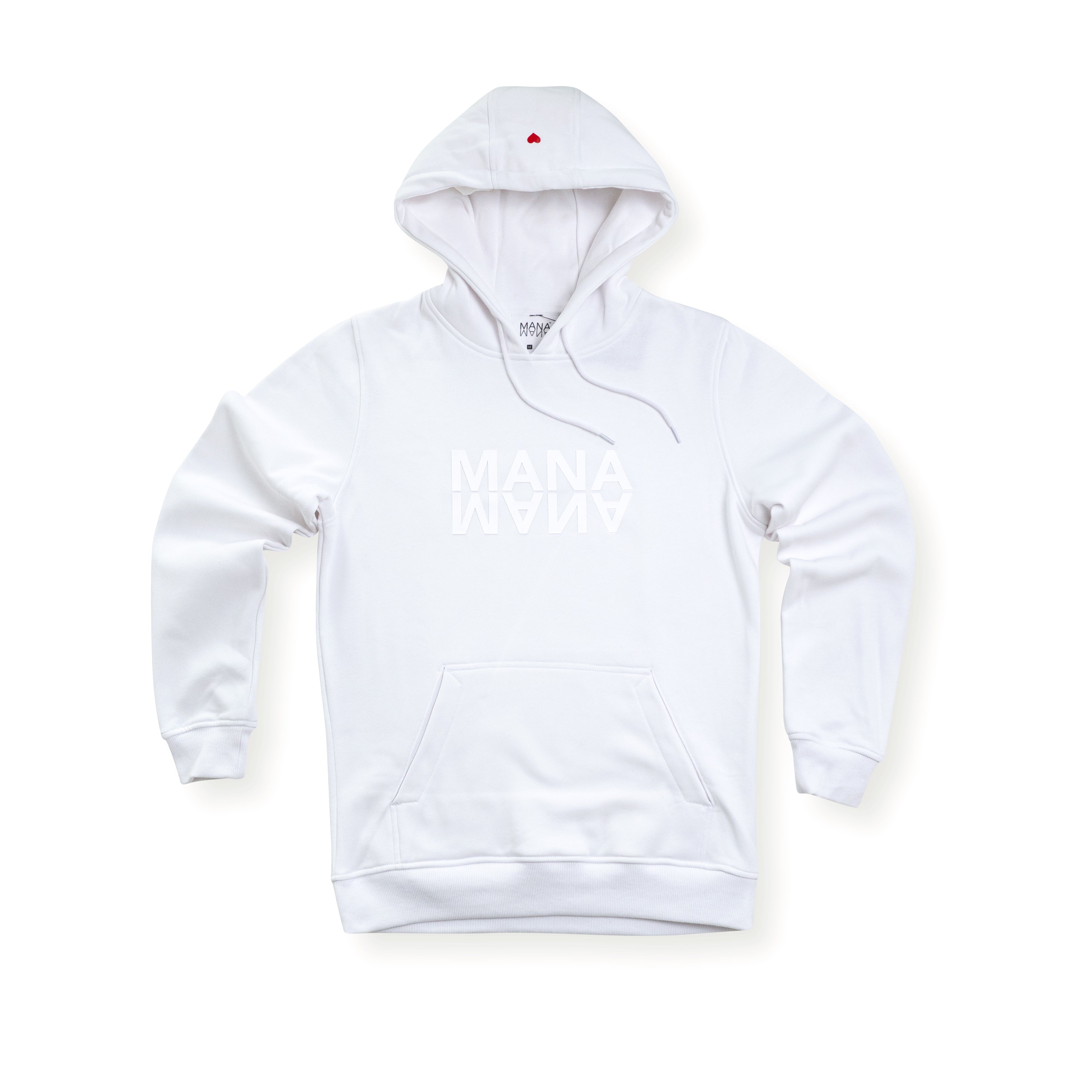 Women's 3D Logo Hoodie White