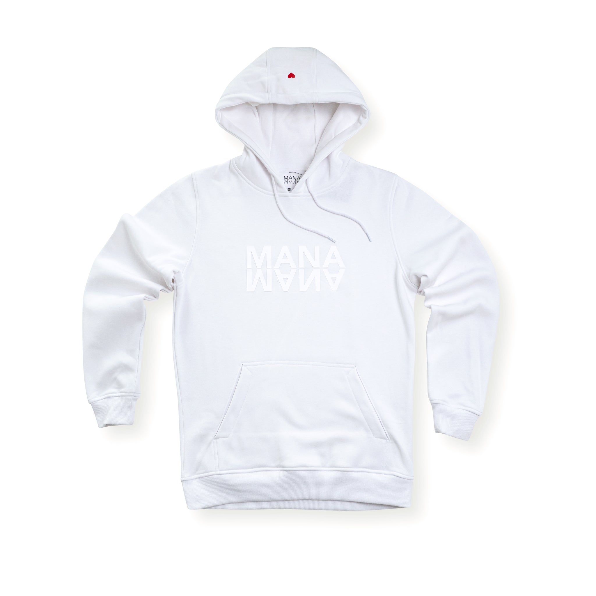 Women's 3D Logo Hoodie White